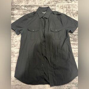 Men’s Express black button up shirt Size S